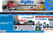 Tablet Screenshot of bigskytrucknstuff.com
